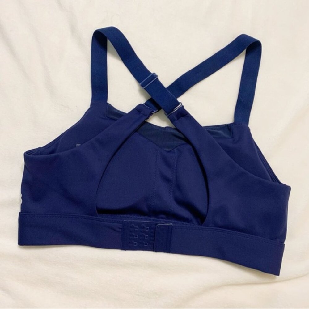 Buffbunny Collection Under Pressure Sports Bra in Navy Blue Small